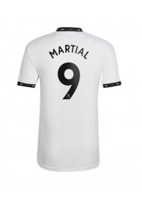 Manchester United Anthony Martial #9 Fotballdrakt Borte Klær 2022-23 Korte ermer